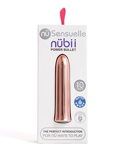 Novel Creations Nu Sensuelle Nubii 15 Function Bullet Rose Gold Vibrators