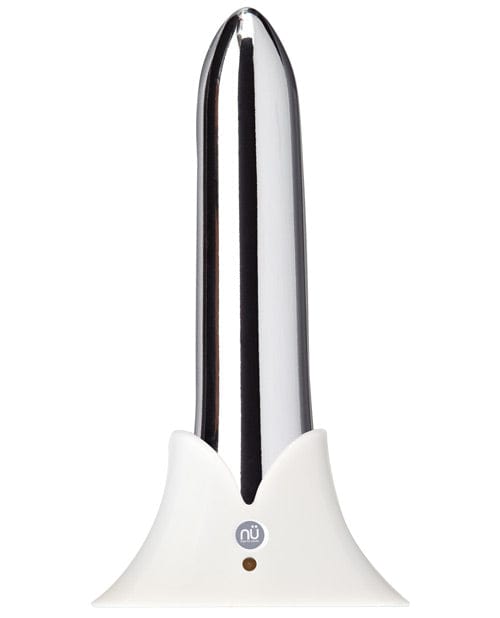 Novel Creations Nu Sensuelle Point Rechargeable Bullet Silver Vibrators