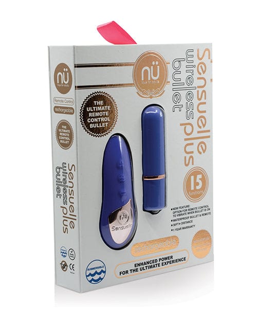 Novel Creations Nu Sensuelle Remote Control Wireless Bullet Plus Ultra Violet Vibrators
