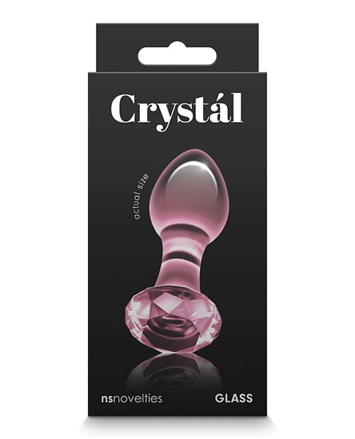 NS Novelties Crystal Gem Butt Plug Pink Anal Toys