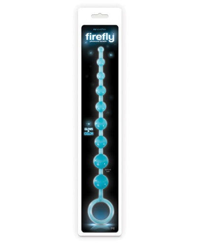 NS Novelties Firefly Pleasure Beads Blue Anal Toys