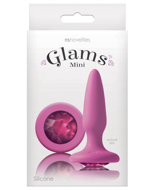 NS Novelties Glams Mini Pink Gem Anal Toys