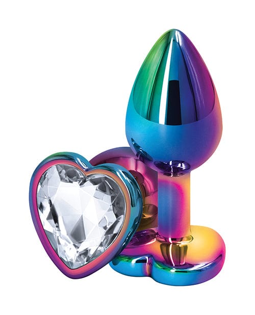 NS Novelties Rear Assets Multicolor Heart Anal Toys