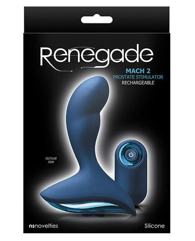 NS Novelties Renegade Mach II with Remote - Blue Anal Toys