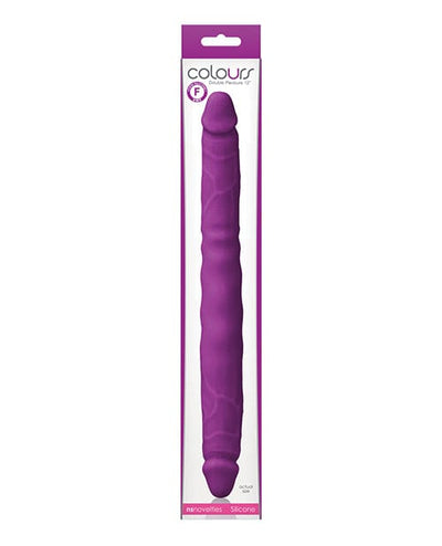 NS Novelties Colours Double Pleasures Purple Dildos