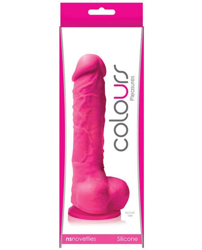 NS Novelties Colours Pleasures 5" Dong with Suction Cup Pink Dildos