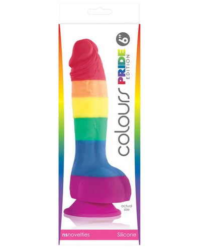 NS Novelties Colours Pride Edition 6" Dong with Suction Cup Dildos