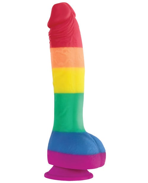 NS Novelties Colours Pride Edition 8" Dong with Suction Cup Dildos