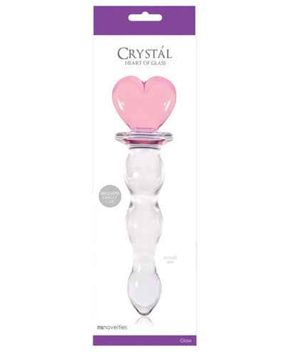 NS Novelties Crystal Heart Of Glass - Pink Dildos