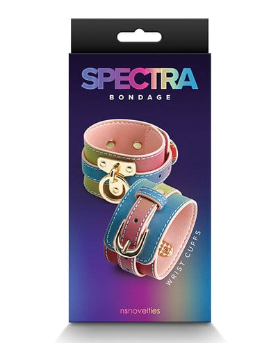 Ns Novelties INC Spectra Bondage Wrist Cuff - Rainbow Kink & BDSM