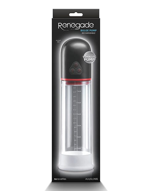 Ns Novelties INC Renegade Bulge Vibrating Pump - Black Penis Toys