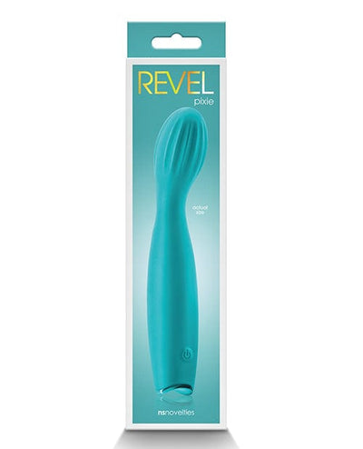 Ns Novelties INC Revel Pixie G Spot Vibrator Teal Vibrators
