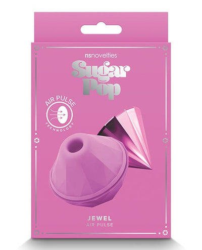 Ns Novelties INC Sugar Pop Jewel Air Pulse Vibrator Pink Vibrators