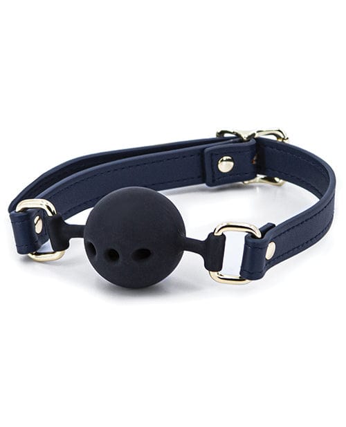 NS Novelties Bondage Couture Ball Gag Blue Kink &amp; BDSM