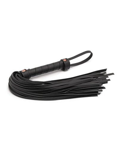 NS Novelties Bondage Couture Flogger - Black Kink & BDSM