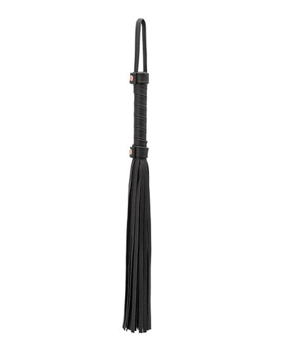 NS Novelties Bondage Couture Flogger - Black Kink & BDSM