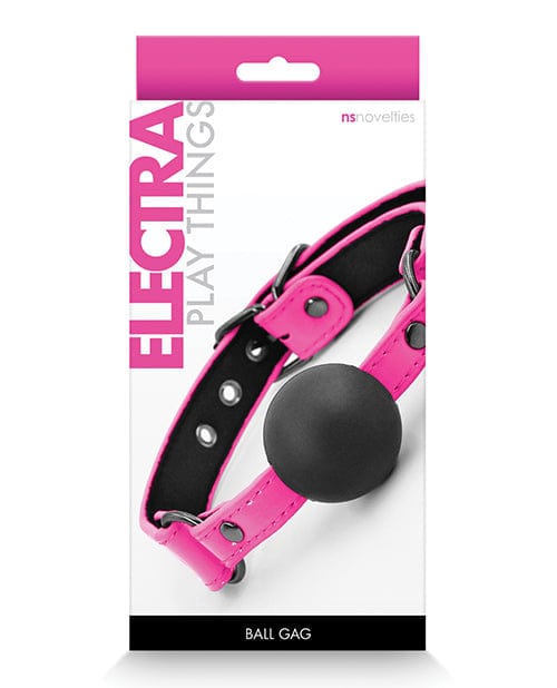 NS Novelties Electra Ball Gag Pink Kink &amp; BDSM