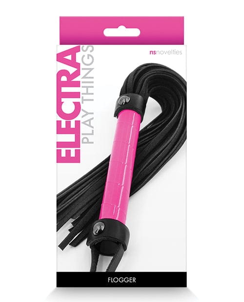 NS Novelties Electra Flogger Pink Kink &amp; BDSM