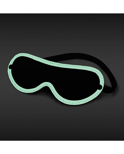 NS Novelties Glo Bondage Blindfold - Glow In The Dark Kink & BDSM