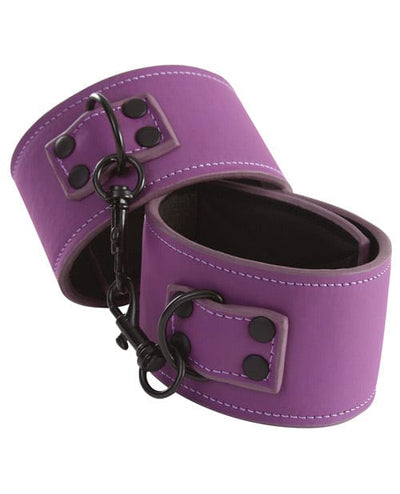 NS Novelties Lust Bondage Ankle Cuffs - Purple Kink & BDSM