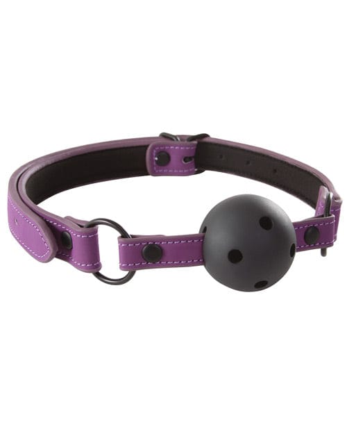 NS Novelties Lust Bondage Ball Gag - Purple Kink &amp; BDSM
