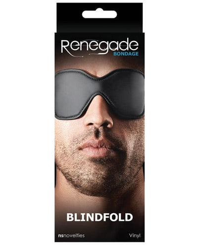 NS Novelties Renegade Bondage Blindfold - Black Kink & BDSM