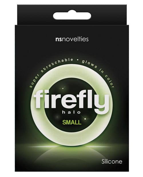 NS Novelties Firefly Halo Cockring Clear / Small Penis Toys