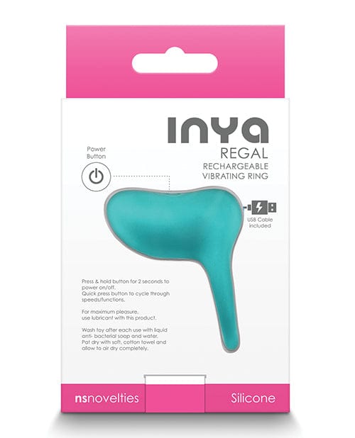 NS Novelties INYA Regal Rechargeable Vibrating Ring Penis Toys