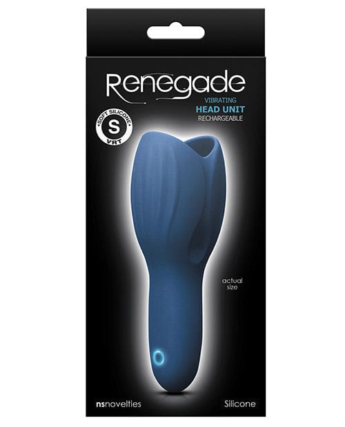 NS Novelties Renegade Head Unit - Blue Penis Toys