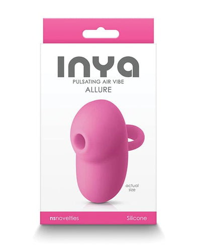 NS Novelties INYA Allure Pulsating Air Vibe Pink Vibrators