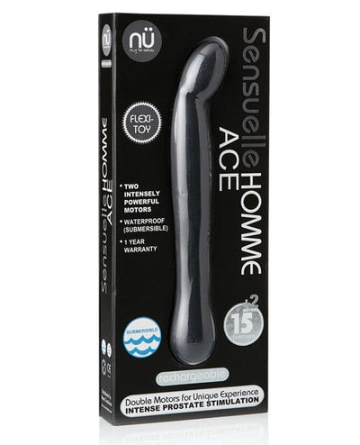 Nu Sensuelle Nu Sensuelle Homme Ace Rechargeable Prostate Massager - Black Anal Toys