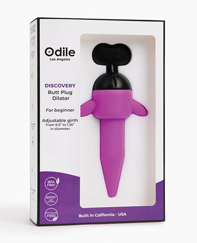 Odile Toys INC Odile Discovery Tapered Butt Plug Dilator - Purple Anal Toys