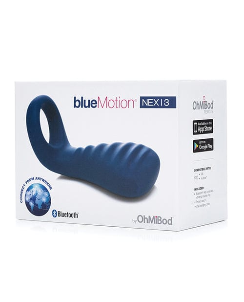 Ohmibod Ohmibod Blue Motion Nex 3 Bluetooth Couples Ring - Cobalt Blue Penis Toys