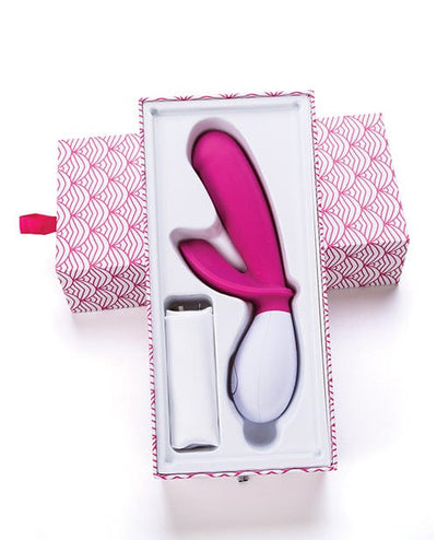 Ohmibod Ohmibod Lovelife Snuggle Dual Stimulation Vibe - Pink Vibrators