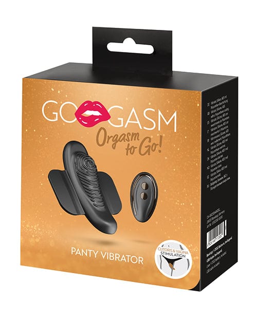 Orion Versand Gmbh &amp; Co Gogasm Panty Vibrator - Black Vibrators