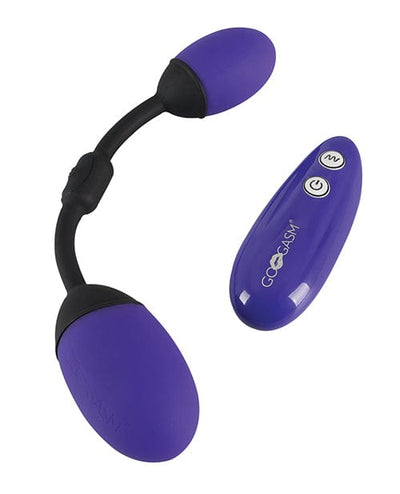 Orion Versand Gmbh & Co Gogasm Vibrating Pussy & Ass Balls - Purple Vibrators