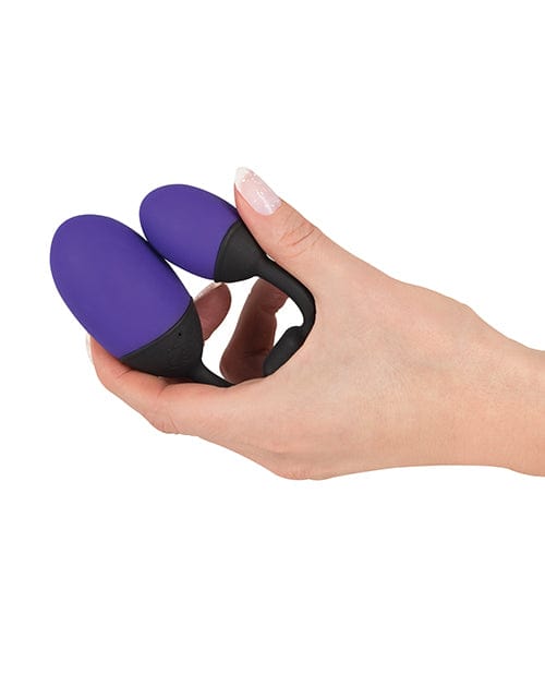 Orion Versand Gmbh &amp; Co Gogasm Vibrating Pussy &amp; Ass Balls - Purple Vibrators