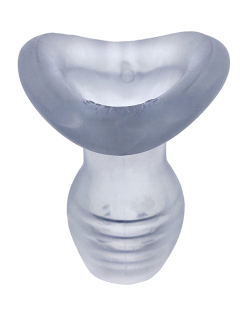 OXBALLS Oxballs Glowhole 2 Hollow Buttplug with LED Insert Large - Clear Anal Toys