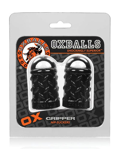 OXBALLS Oxballs Gripper Nipple Suckers - Black Anal Toys