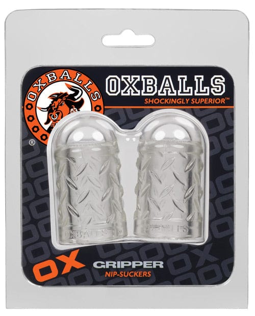 OXBALLS Oxballs Gripper Nipple Suckers - Clear Anal Toys