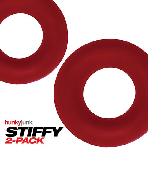 OXBALLS Hunky Junk Stiffy 2 Pack Cockrings Penis Toys