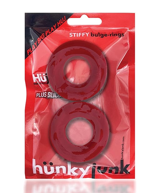 OXBALLS Hunky Junk Stiffy 2 Pack Cockrings Penis Toys