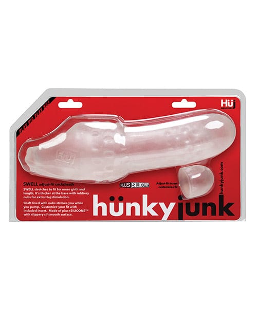 OXBALLS Hunky Junk Swell Adjust Fit Cocksheath Penis Toys