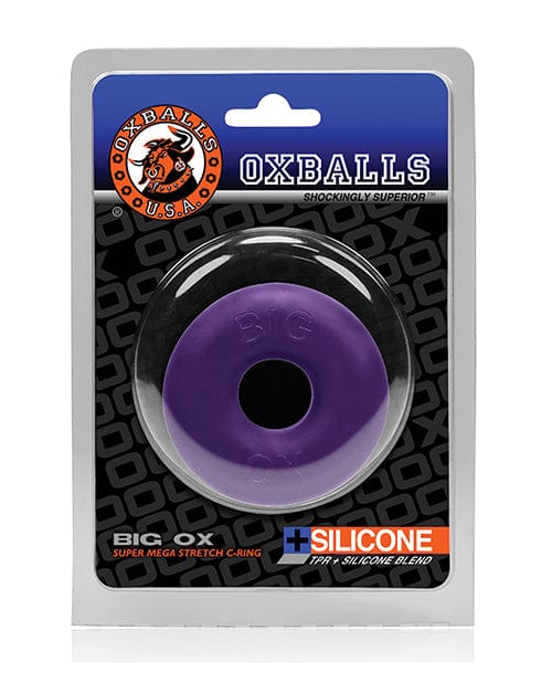 OXBALLS Oxballs Big Ox Cockring - Eggplant Ice Penis Toys