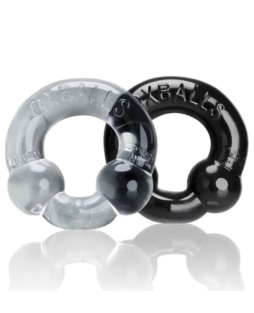 OXBALLS OXBALLS Ultraballs Cockring Black/Clear Penis Toys