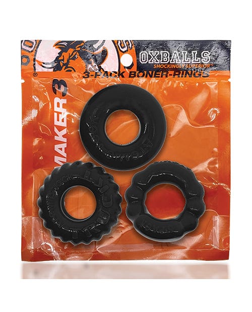 Oxballs Bonemaker 3 Pack Cockring Kit