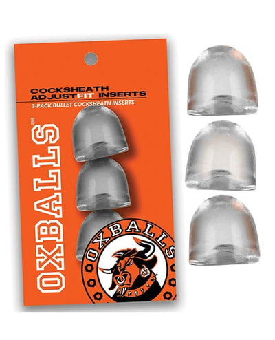OXBALLS Oxballs Cocksheath Adjustfit Inserts - Pack Of 3 Clear Sale