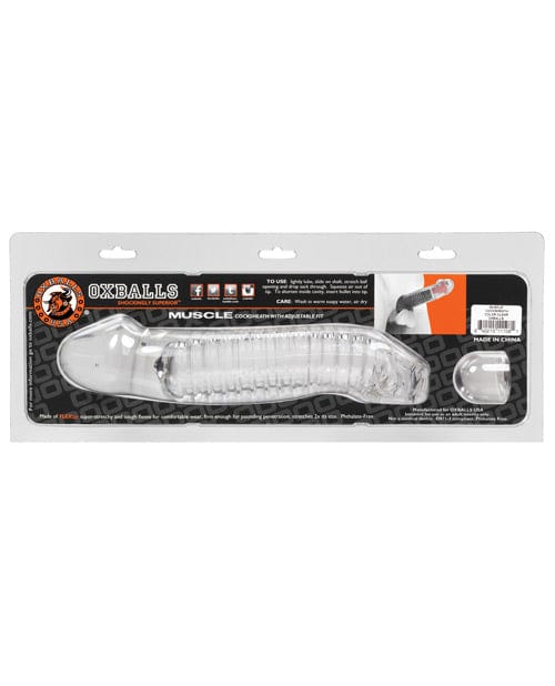 OXBALLS OXBALLS Muscle Cock Sheath Clear Sale