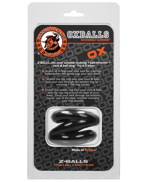 OXBALLS OXBALLS Z-balls Ball Stretcher Black Sale