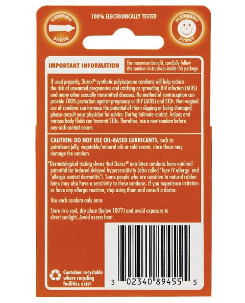 Paradise Marketing Durex Avanti Real Feel Non Latex Condoms - Pack Of 3 More